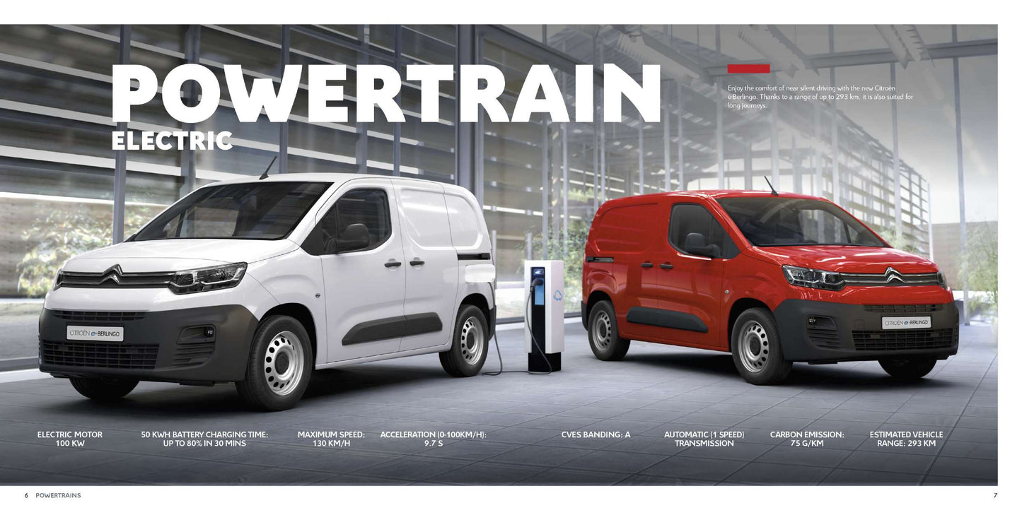 Citroen e-Berlingo Van Auto (Fully Power by Electric)