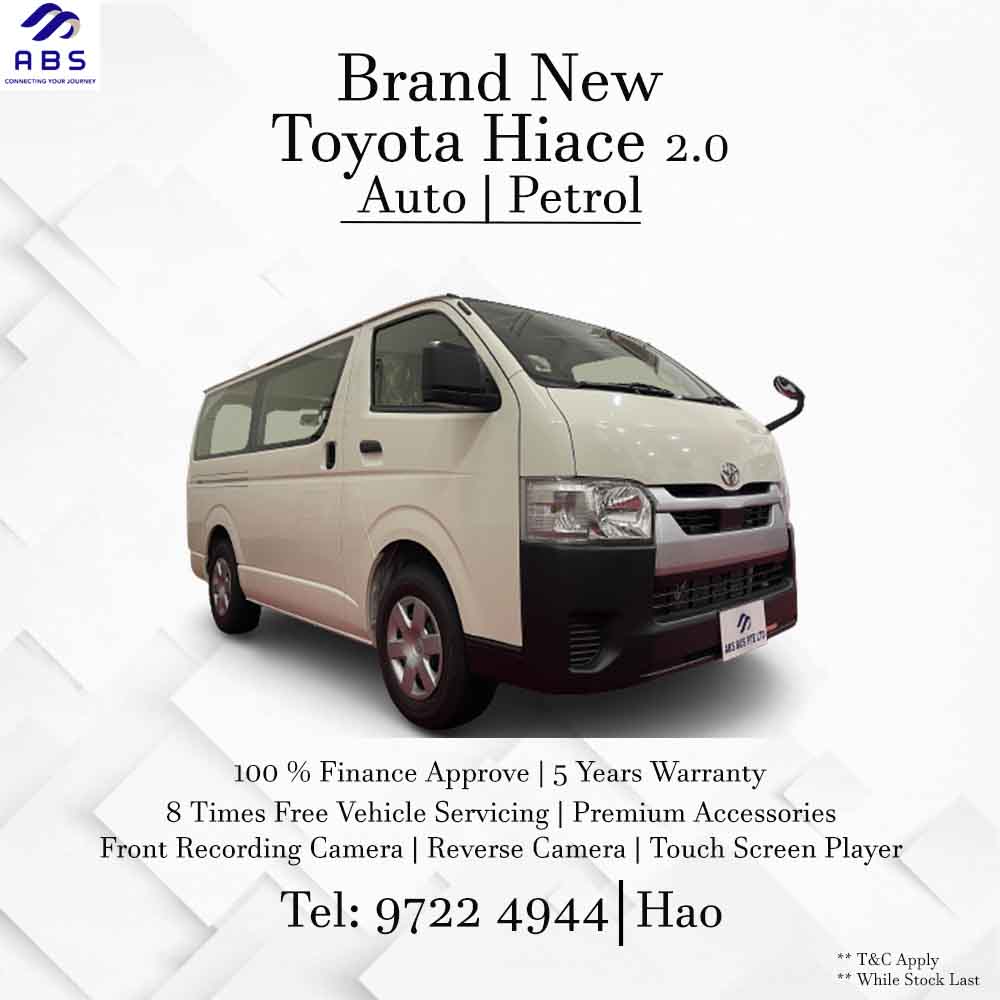 Toyota Hiace 2.0L Auto Petrol