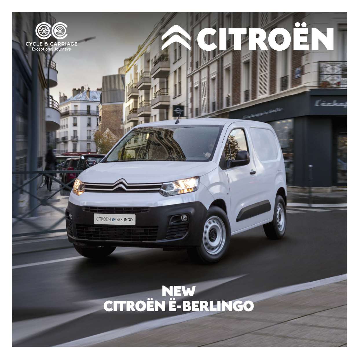 Citroen e-Berlingo Van Auto (Fully Power by Electric)