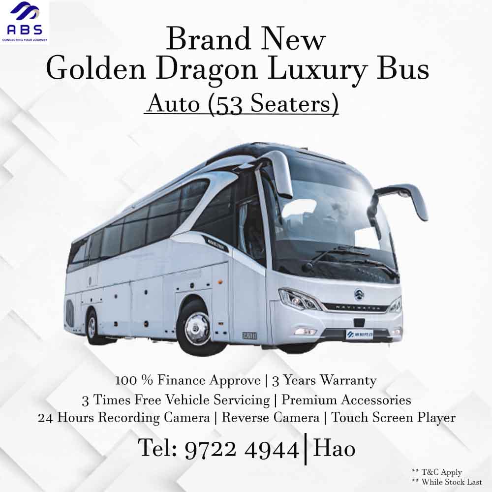 Golden Dragon Luxury Bus (53) Auto Diesel