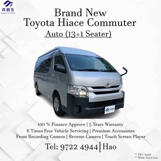 Toyota Hiace Commuter Auto Diesel